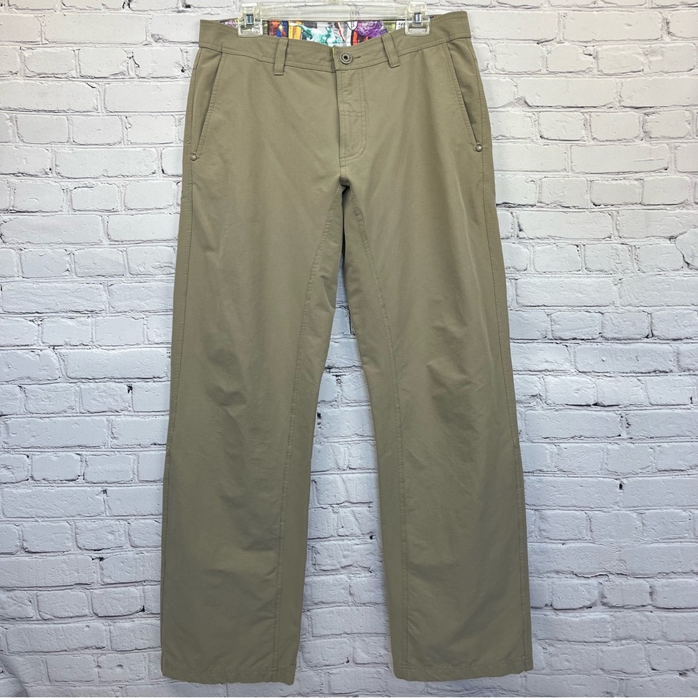 Lululemon Men's Chinos Straight Leg Pants Khaki Sz 34